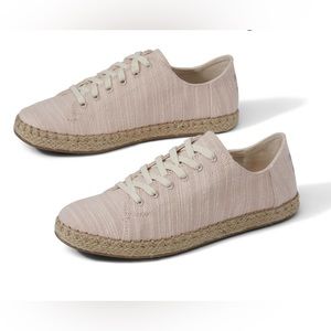 Toms Bloom Slubby Lena Espadrilles Shoes Sz 9.5